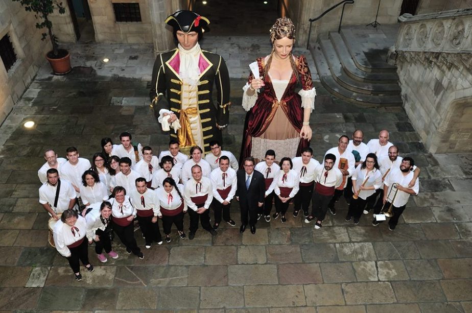 Gegants del Tricentenari-Sant Jordi